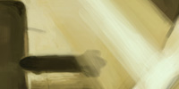Illustration depicting the ZRS-5 tethered within the cavern at Site 12.